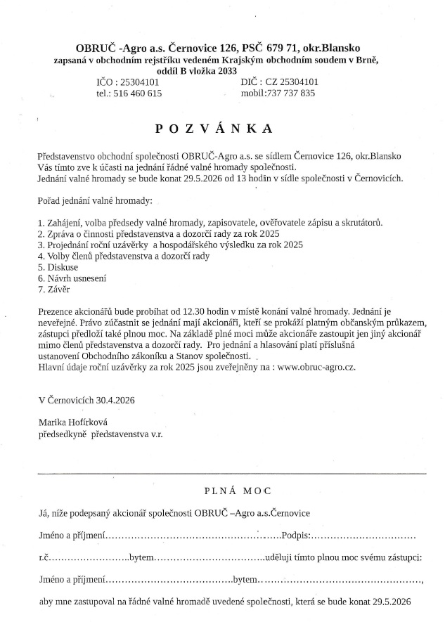 pozvanka